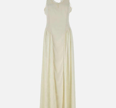 "Satin lace midi dress" 113949 857 ROTATE BIRGER CHRISTENSEN 
