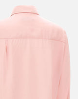 Camicia in seta H225SHRT PINK HEBE STUDIO 