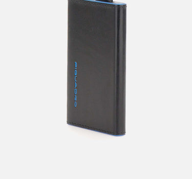 Portacarte di credito con sliding system PP6514B2BLR N PIQUADRO 