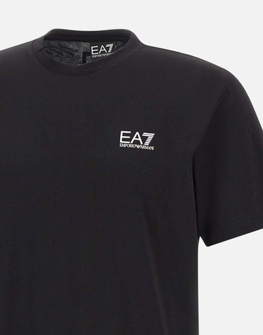 T-shirt "Logo Series" in jersey di cotone 7M000567 AF10375MC001 EA7 
