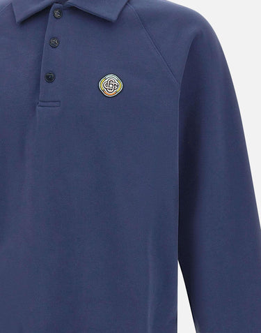 Felpa "Navy loopback" MAW25JTP409 01 CASABLANCA 