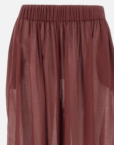Pantaloni "Noor" TM190455A TNC108ROUGENOIR THE ANDAMANE 
