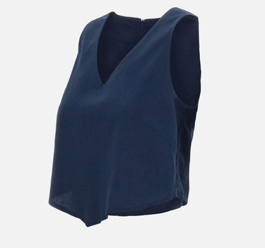 Top in lino e viscosa RPJCO018 3003 KAOS 