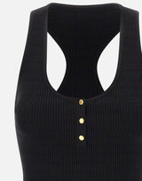 Top in maglia a micro-trecce TK75B61E2 110 ELISABETTA FRANCHI 