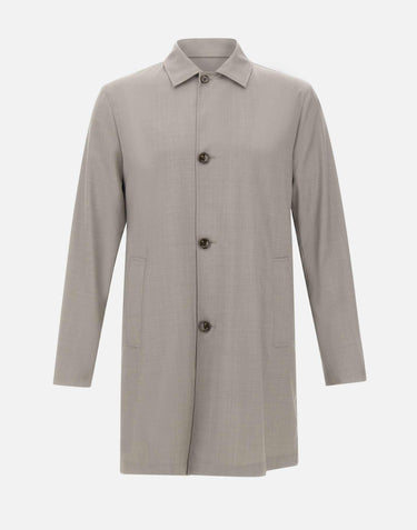 Giacca reversibile in lana S10MUC974R 10624 MONTECORE 