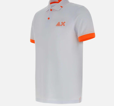 "Polo logo fluo" A35122 01 SUN68 