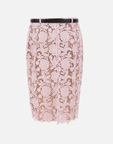 Gonna midi in pizzo 182MSKP PINK SELF-PORTRAIT 