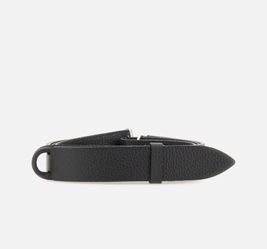 Cintura "Nobukle Micron"  in pelle NB0039 NERO ORCIANI 