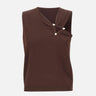 Top con dettaglio cut-out SP1NT004 6044 KAOS 