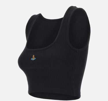 "Cropped rib vest" 1G010011 J009CN401 VIVIENNE WESTWOOD 
