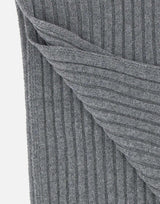 Sciarpa in lana e cashmere 13898 19615999GREY GRAN SASSO 