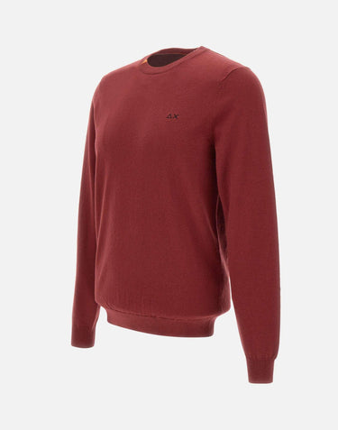 Maglia in lana e cotone K45101 35 SUN68 