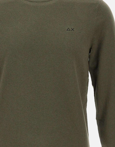 Maglia in lana e cotone K45101 74 SUN68 