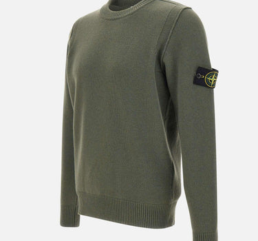 Maglione in lana rasata 5100072S00A3 V0054 STONE ISLAND 