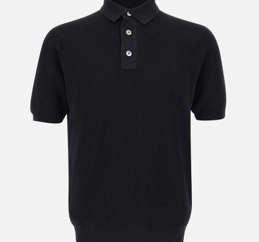 Polo in crepe di cotone PL1MC CR14P990 FILIPPO DE LAURENTIIS 