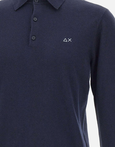 Polo in lana e cotone K45105 07 SUN68 