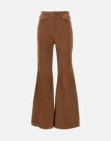 Pantaloni a vita alta in suede 115593 249 ROTATE BIRGER CHRISTENSEN 