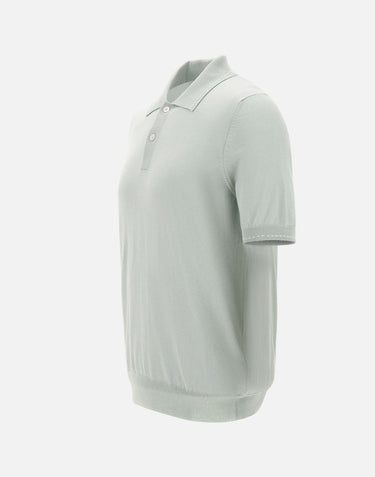 Polo in misto seta 43142 16224401 GRAN SASSO 