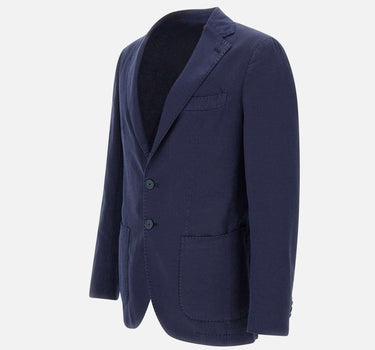 Blazer in misto cotone e mohair DS2538 GL797MFBTB78B SANTANIELLO 