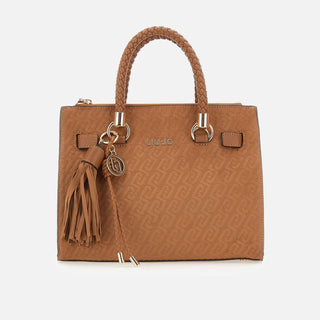 Borsa a mano monogram con charms AA6069T384A X0742 LIU-JO 