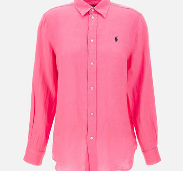 Camicia in lino 211970730 504 POLO RALPH LAUREN 