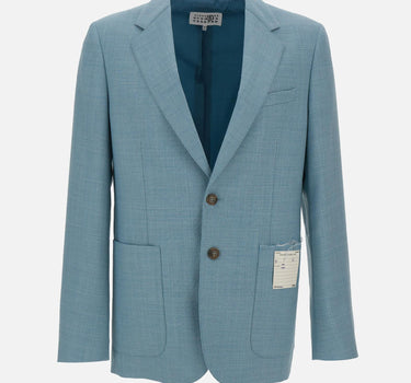 Blazer in lana vergine SH2BN0026 M35884513 MM6 MAISON MARGIELA 