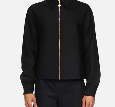 "Sports Tailoring Black Wool Jacket" MPF25JK425 01 CASABLANCA 