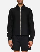 "Sports Tailoring Black Wool Jacket" MPF25JK425 01 CASABLANCA 