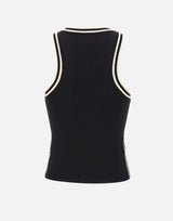 Top con profili a contrasto SP5NT012 0001 KAOS 
