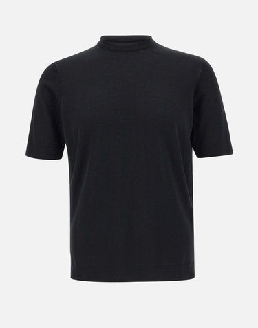 T-shirt in crepe di cotone TS0MC CR14R990 FILIPPO DE LAURENTIIS 