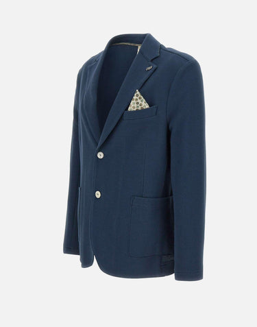 Blazer "Mick480" in cotone MICK480M T480BLU BOB 
