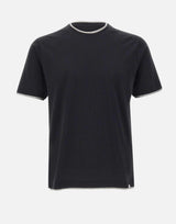 T-shirt in cotone Supima DK17105 NERO DIKTAT 