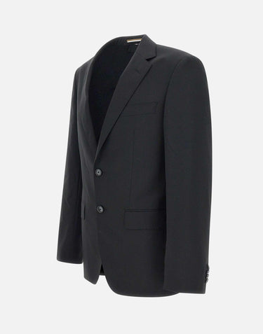 Blazer "H Huge"  in lana rigenerata 50537537 001 BOSS 