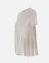 Maglia con frange CA6110MS55N P9636 LIU-JO 