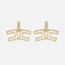 Orecchini con pavé di strass OR31A61E2 U95 ELISABETTA FRANCHI 