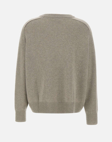 "Boyfriend crewnewck" 20055 GREIGE SOFT GOAT 