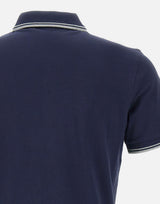 Polo in piquet di cotone stretch NPMB250140STDW U806 FAY 