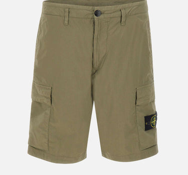 Bermuda in tela di cotone stretch "Paracadute" L100020S0003 V005G STONE ISLAND 