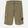 Bermuda in tela di cotone stretch "Paracadute" L100020S0003 V005G STONE ISLAND 