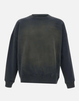 Felpa in cotone con ricamo logato GUP01938 P00214690498 GOLDEN GOOSE 