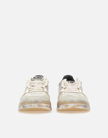 Sneakers Super Vintage in pelle e mesh AVLW ME01 AUTRY 