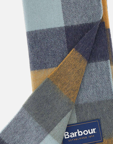 "Large Tattersall Scarf" USC0005 USC1GN92 BARBOUR 