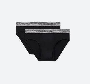 Set due slip in cotone organico stretch EM000251 AF18544MC005 EMPORIO ARMANI 