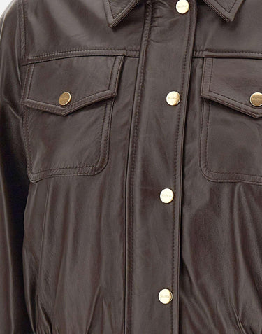 Giacca in pelle "Biada" 2616441011600 002 MAX MARA STUDIO 