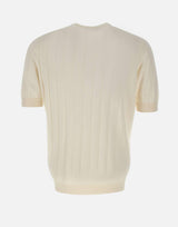 T-shirt in crepe di cotone GC1MC CR14C020 FILIPPO DE LAURENTIIS 