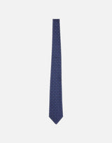Cravatta in seta con motivo geometrico UCRVKRC01M1702 000 KITON 