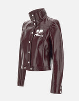 "Reedition Vinyl Jacket" PERCBL005VY0014 BURGUNDY COURREGES 