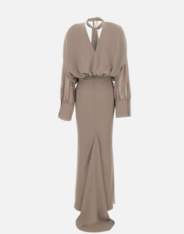 Abito lungo in chiffon 115520 816 ROTATE BIRGER CHRISTENSEN 