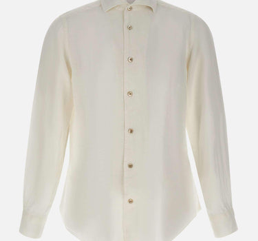 Camicia in lino M75CAMJ12 TET0I02601NN ELEVENTY 