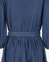 Abito effetto denim 50559071 420 BOSS 